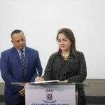 Prefeita Adriana Lopes empossa novo secretário da Sidagro