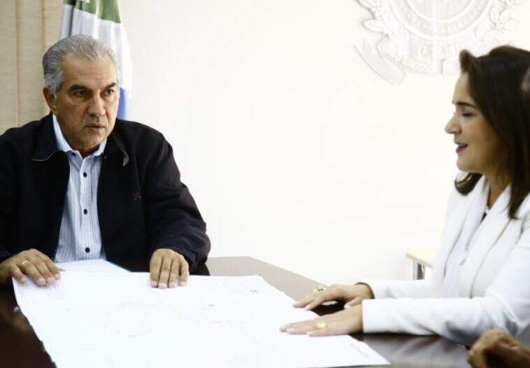 Em reunião com governador, Adriane Lopes discute continuidade de obras em Campo Grande