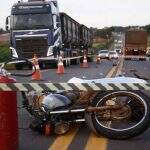 Motociclista que morreu em acidente na BR-163 em Campo Grande tinha 38 anos