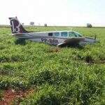 Pane fez piloto avião carregado de cocaína e fuzis fazer pouso forçado em fazenda