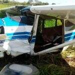 Avião da Força Aérea do Paraguai cai e piloto sofre traumatismo craniano