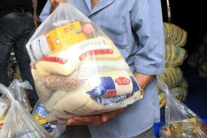 Alimentos arrecadados durante Paixão de Cristo serão distribuídos para famílias de Campo Grande