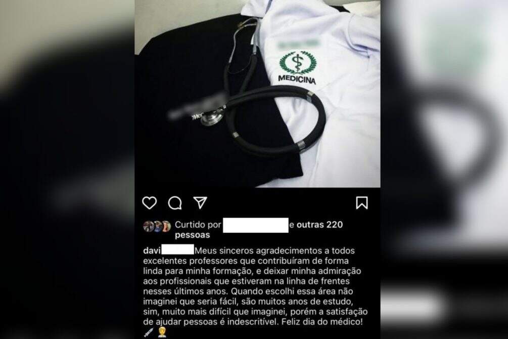 ‘Falso médico’ flagrado atendendo em hospital cursou medicina por 3 anos no Paraguai