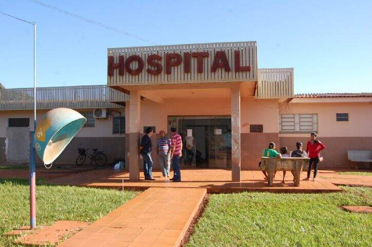Fachada do Hospital de Angélica