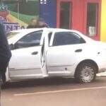 Policiais receberam informações de que bandidos em carro branco roubariam em cidade de MS