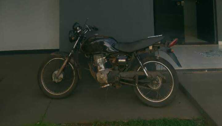 Polícia Civil recuperou uma motocicleta furtada em Nioaque