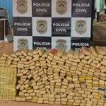 Polícia apreende mais de 300kg de maconha em Água Clara