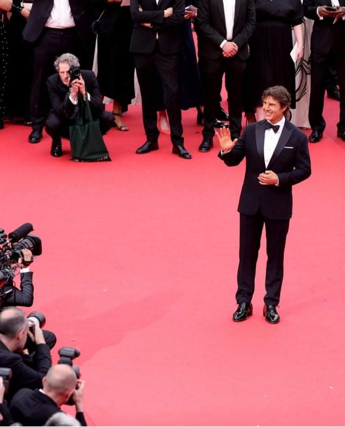 received 370772954860725 - Tom Cruise e Jennifer Connelly fazem uma aparição deslumbrante em dia ensolarado de Cannes