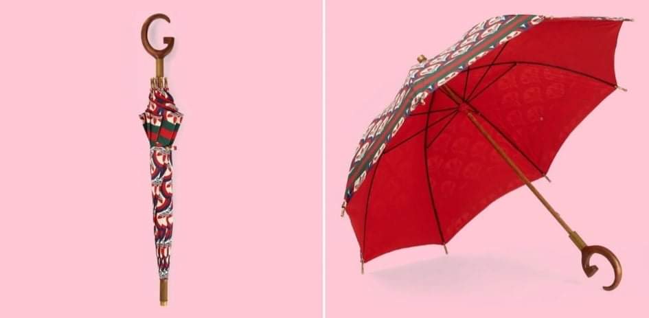 received 559557132266003 - Adidas e Gucci estão vendendo um guarda-chuva de US$ 1.644 que não protege da chuva