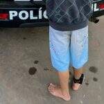 Conhecido da polícia, homem com tornozeleira eletrônica é preso de novo após invadir casa