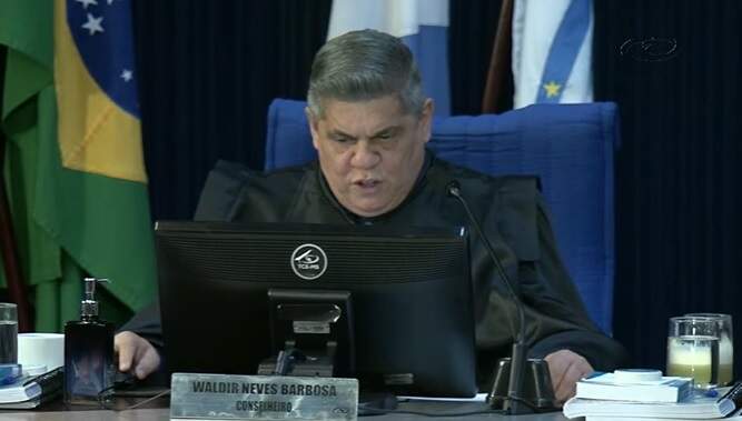Waldir Neves Barbosa, relator do processo durante a sessão
