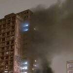 SP: incêndio em prédio residencial na avenida 9 de Julho assusta moradores