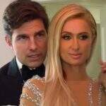 PARIS HILTON APARECE COM “SÓSIA” DE TOM CRUISE E DEIXA FÃS CONFUSOS 