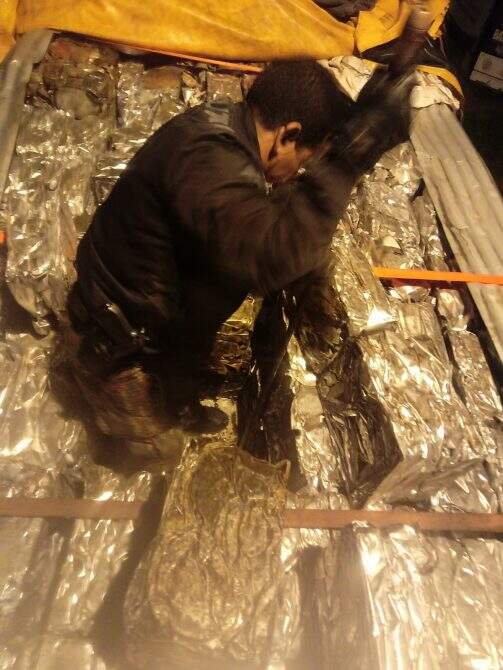 Polícia apreende 21 toneladas de metais recicláveis ilegais na divisa do MS e PR