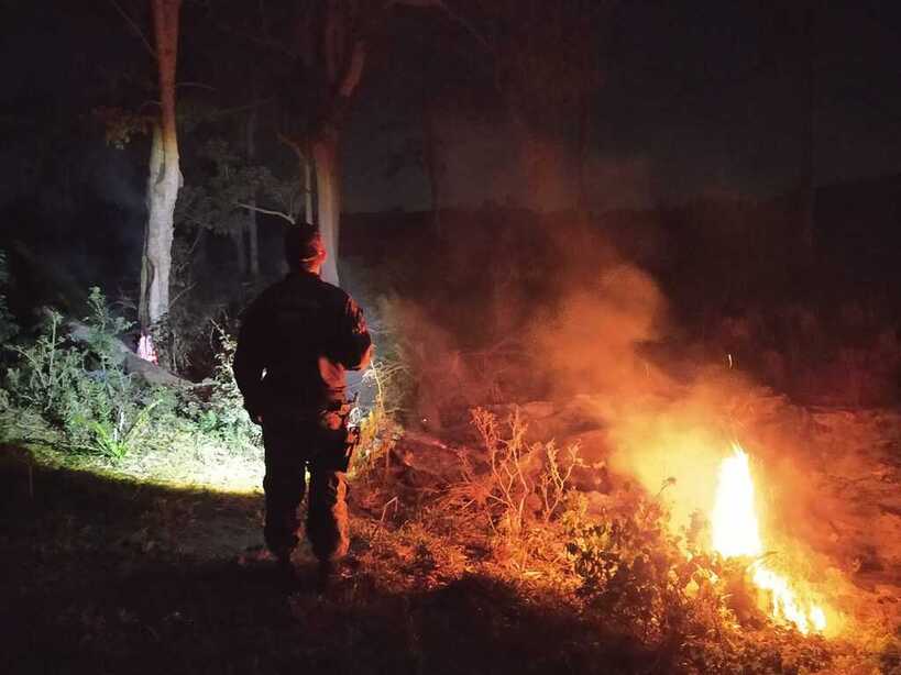 Homem é multado em R$ 1 mil por atear fogo em terreno baldio em MS