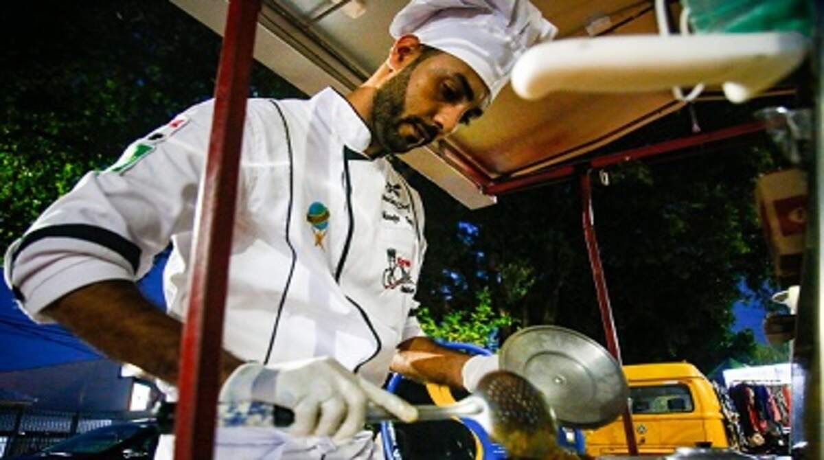 Natural do Egito, chef veio a Campo Grande para trabalhar e faz sucesso com ‘shawarma’ na Orla
