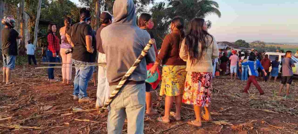 Pericia MPF 5. - MPF faz perícia antropológica em área onde indígena foi morto em conflito com a PM