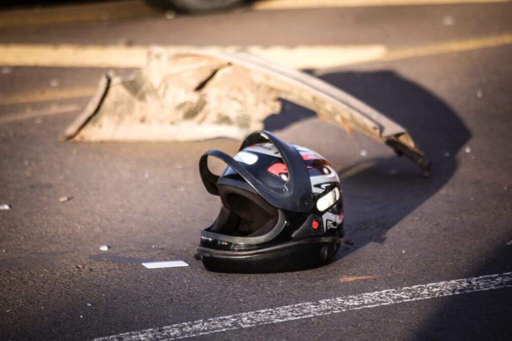 acidente2 2 - Motociclista é socorrido em estado grave após acidente com carro na MS-080 em Campo Grande