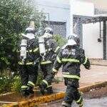 VÍDEO: incêndio destrói parte de sobrado em Campo Grande