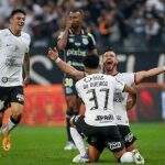Corinthians desencanta em clássicos, goleia o Santos e fica perto das quartas