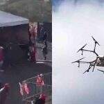 Drone solta fezes e urina em evento de Lula e Kalil em MG, dizem apoiadores