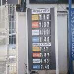 Gasolina é encontrada a R$ 7,17 e diesel a R$ 7,37 em Campo Grande após anúncio de reajuste