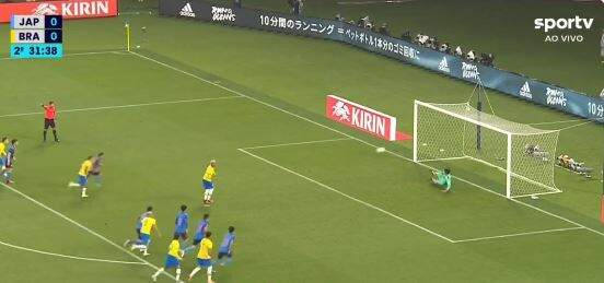 gol - Neymar faz gol em amistoso do Brasil contra o Japão e chega a 74 pela Seleção
