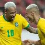 Neymar faz gol em amistoso do Brasil contra o Japão e chega a 74 pela Seleção