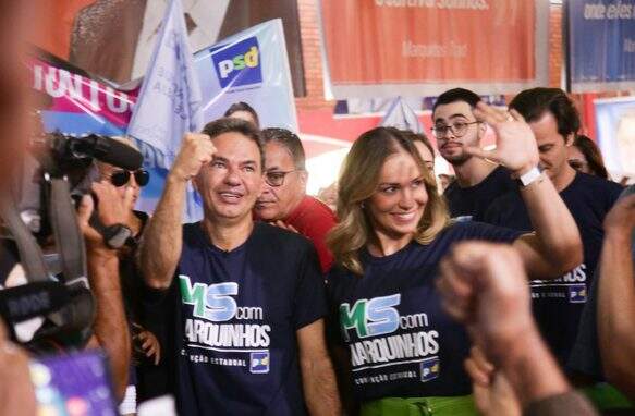 1 2 - Marquinhos Trad é oficializado candidato ao Governo de Mato Grosso do Sul em convenção do PSD