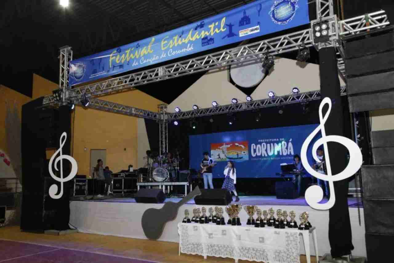 Festival Estudantil da Canção de Corumbá será realizado entre os dias 25 e 26 de agosto