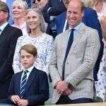 Príncipe George roubou a cena ao acompanhar os pais no torneio de Wimbledon