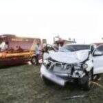 Casal vítima de grave acidente entre moto e camionete segue na UTI 9 dias depois