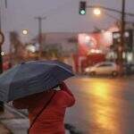 Frente fria chega a MS e cidades já registrar chuva fraca nesta terça
