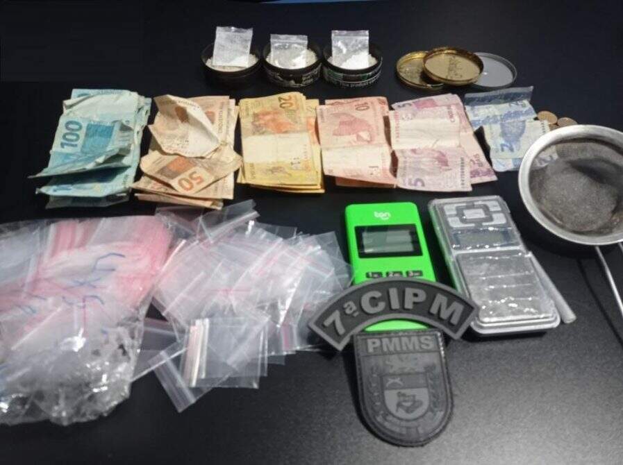 Polícia prende traficante com cocaína e dinheiro escondido na cueca em MS