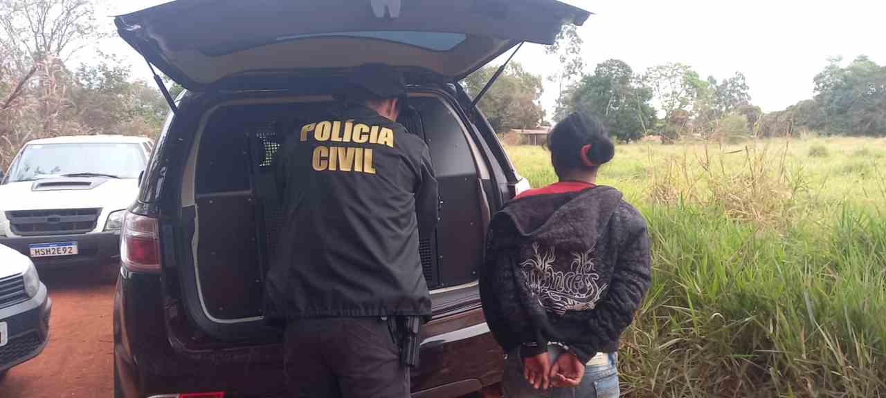 Polícia apreende adolescente acusada de matar tio em aldeia de MS