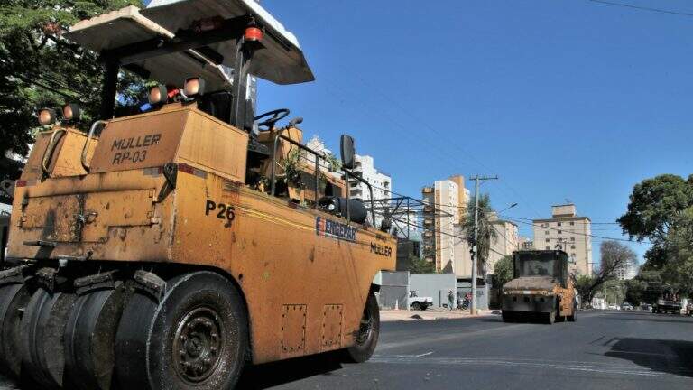 Obras interditam ruas de região centra neste final de semana em Campo Grande