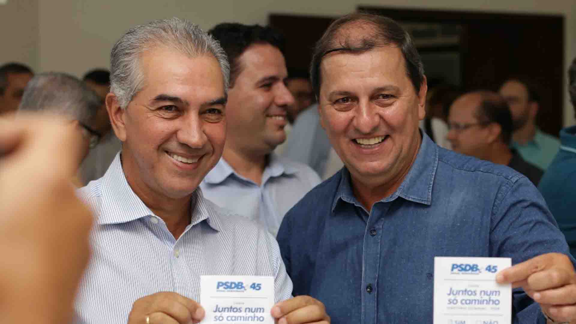 Com Sérgio De Paula desfiliado, Reinaldo assume diretório do PSDB em MS na quarta-feira