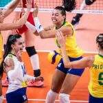 Brasil bate Tailândia por 3 a 1 e faz 100% na semana da Liga das Nações de vôlei