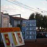 LISTA: Preço da gasolina tem nova queda de R$ 0,09 em Campo Grande