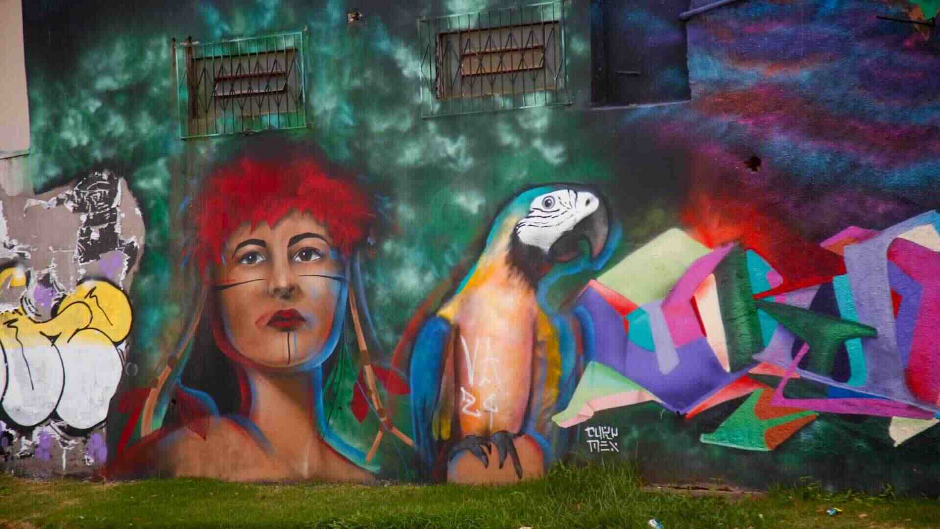 Grafite é arte urbana