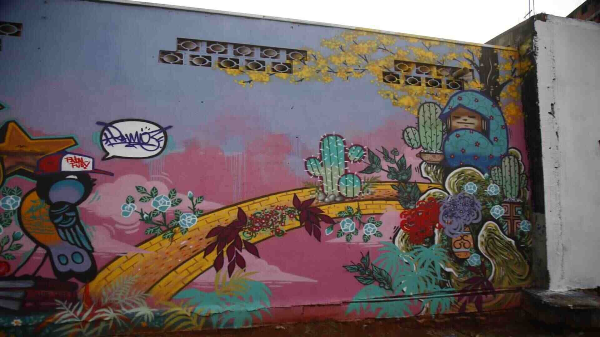 Grafite é arte urbana