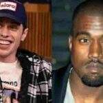 Kanye West debocha de término de Pete Davidson e Kim Kardashian
