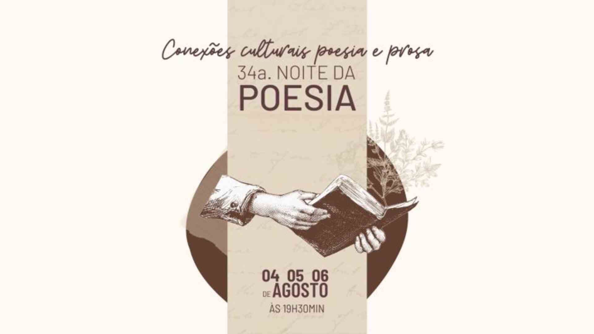 Noite da Poesia retorna com programação gratuita de literatura em Campo Grande
