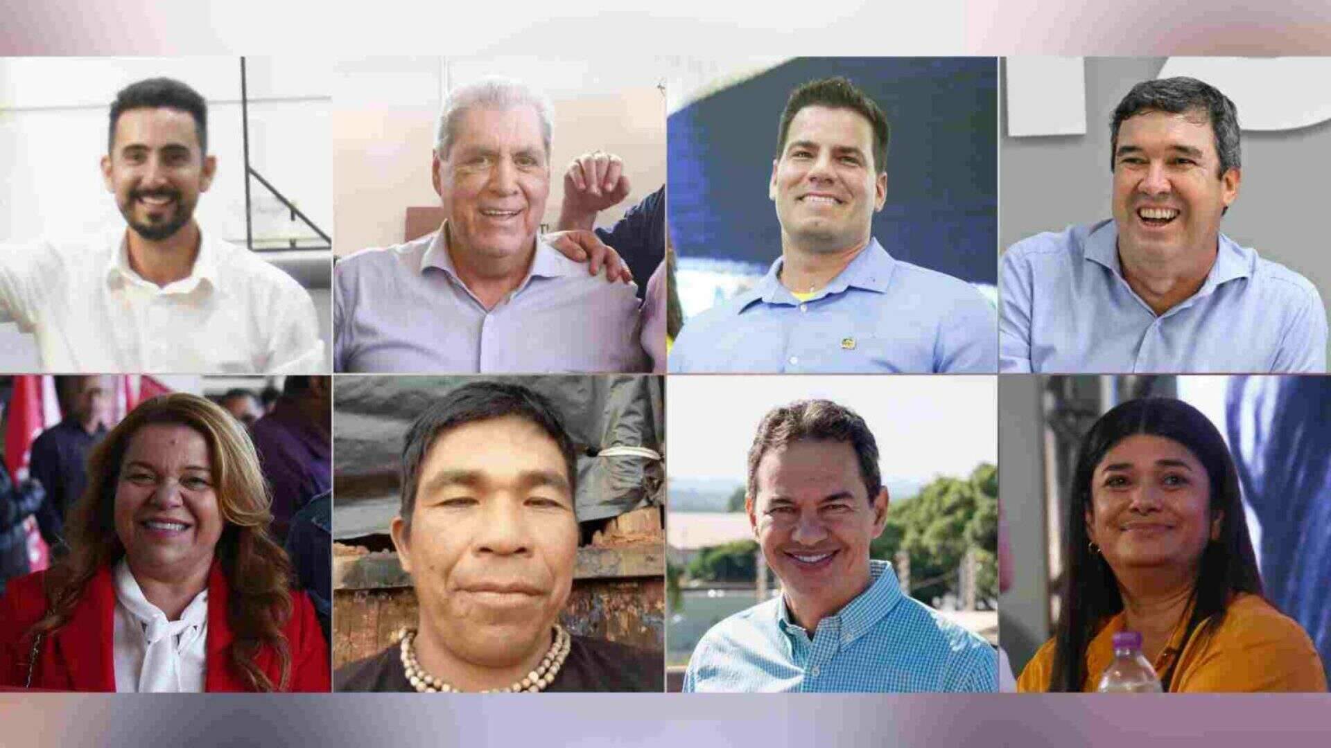 Candidatos ao Governo de MS começam a semana de campanha em Campo Grande