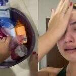 Viralizou: jovem de MS se desespera e chora ao perder mais de R$ 600 em cosméticos