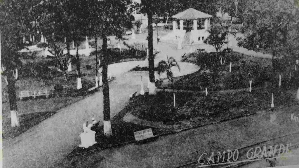 Campo Grande, Praça Ary Coelho, história da praça Ary Coelho