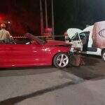 Motorista de Fiorino que bateu em BMW foge da Santa Casa sem passar por avaliação médica