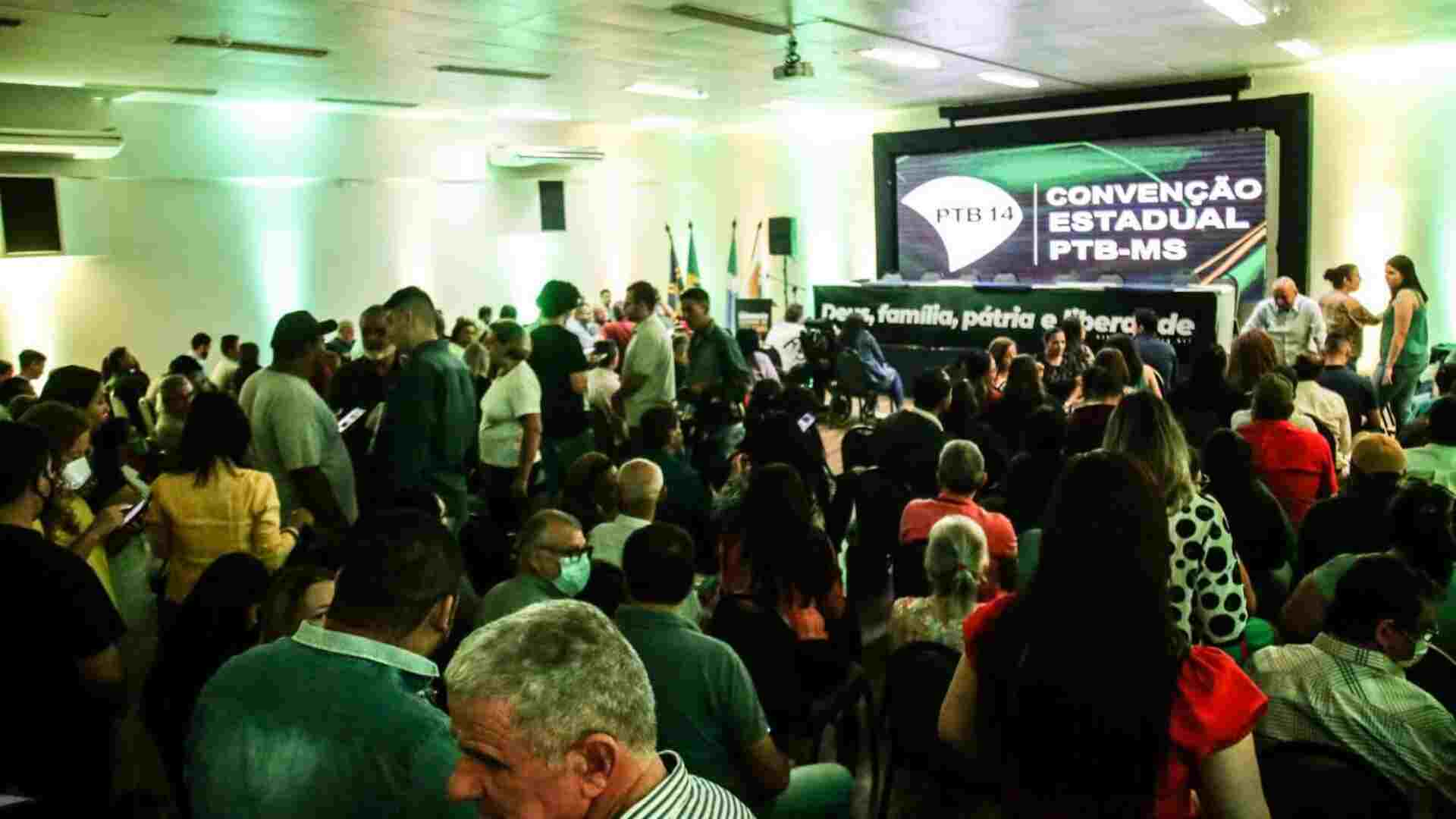 PTB de MS lança 25 candidatos a deputado estadual e nove a federal; confira nomes