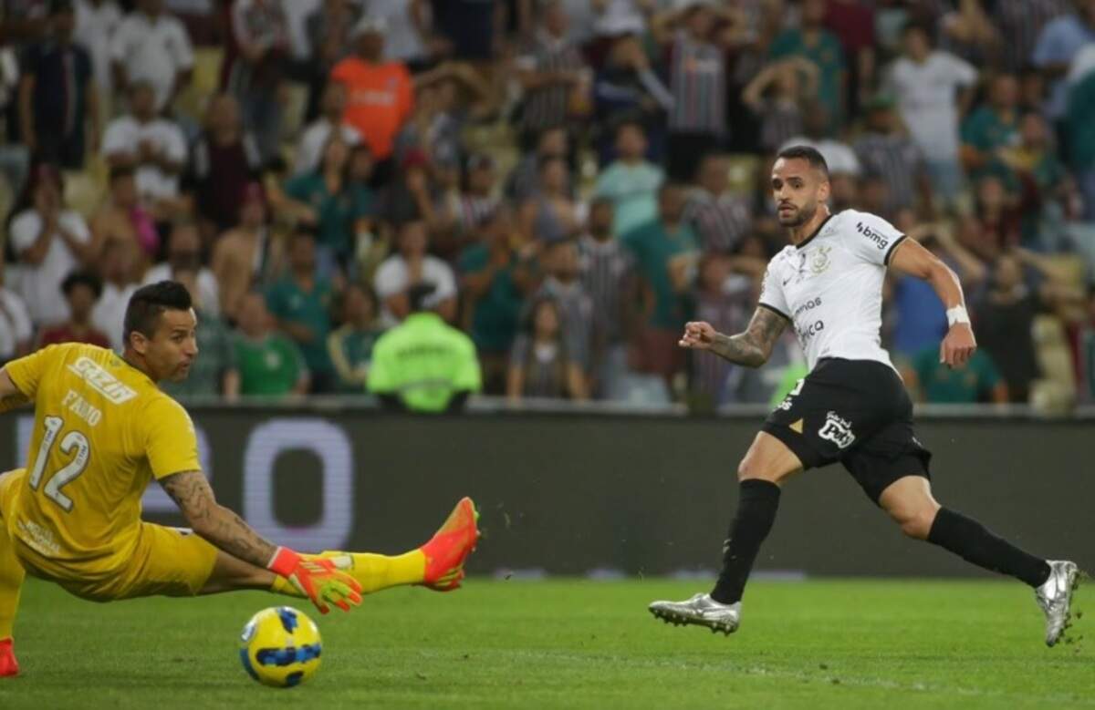 Corinthians busca empate com Fluminense no fim pela semifinal da Copa do Brasil