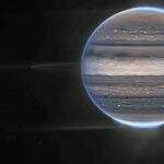 Imagens de telescópio revelam ‘anéis invisíveis’ e luas do planeta Júpiter